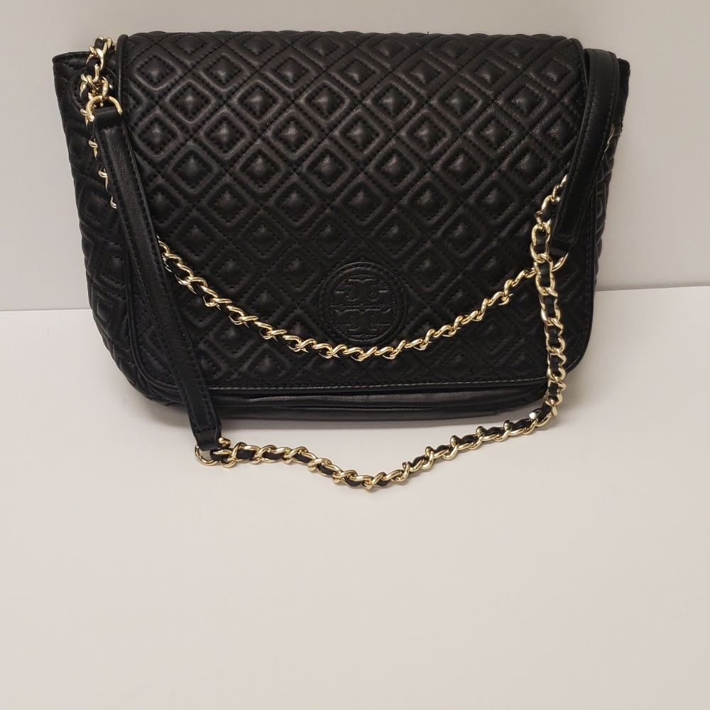 Tory Burch Black Pillow Print Bag